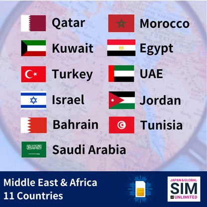 Middle East & Africa  11 Countries | DATA UNLIMITED