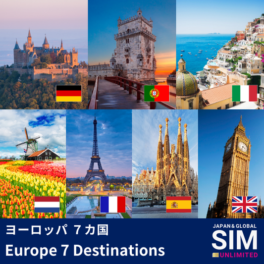 Europe 7 Destinations | DATA UNLIMITED