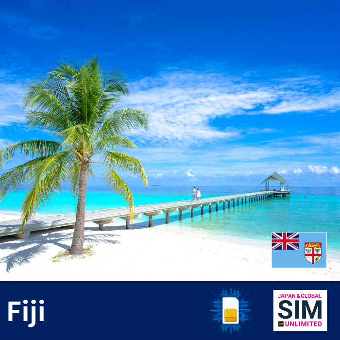 Fiji+ SIM Top-Up-Unlimited Data |JAPAN&GLOBAL SIM