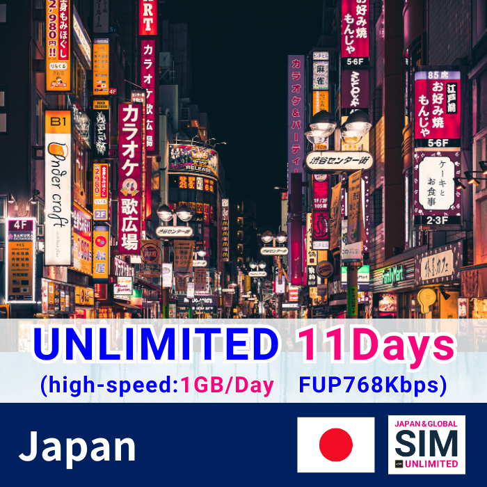 Nhật Bản | Dữ liệu không giới hạn