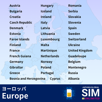 Europe | DATA UNLIMITED