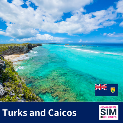 جزر تركس وكايكوس+ | بيانات غير محدودة