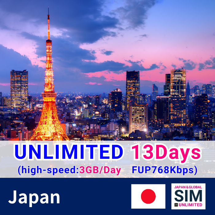 Nhật Bản | Dữ liệu không giới hạn