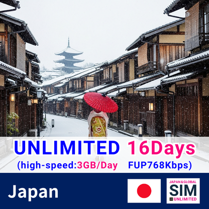 Nhật Bản | Dữ liệu không giới hạn
