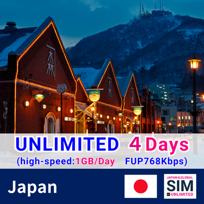 Nhật Bản | Dữ liệu không giới hạn