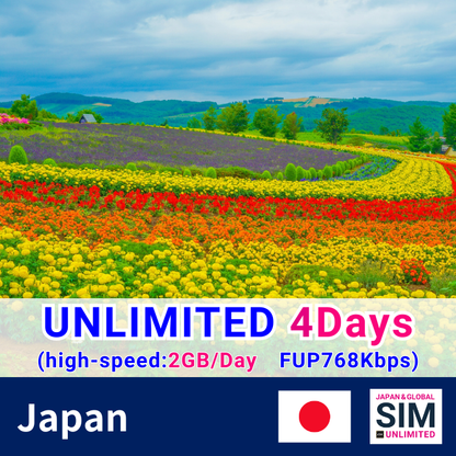 Nhật Bản | Dữ liệu không giới hạn