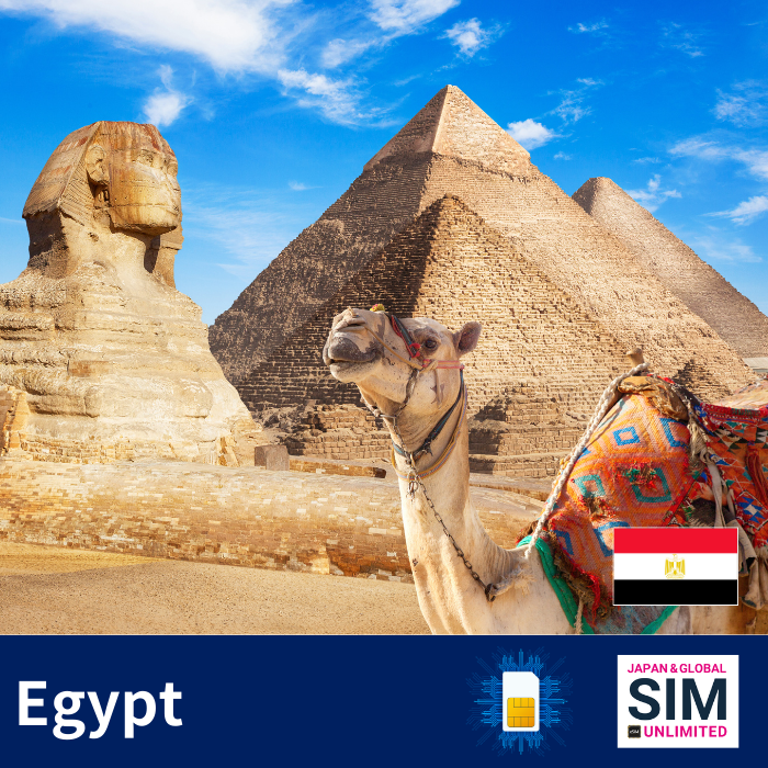 Egypt+ SIM Top-Up-Unlimited Data |JAPAN&GLOBAL SIM
