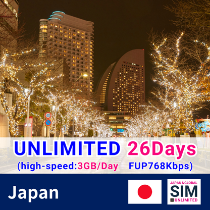 Nhật Bản | Dữ liệu không giới hạn