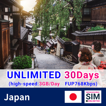 Nhật Bản | Dữ liệu không giới hạn