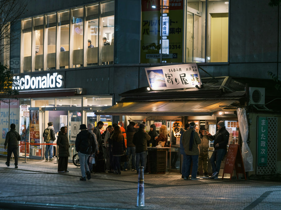 飲食店でのマナーの写真