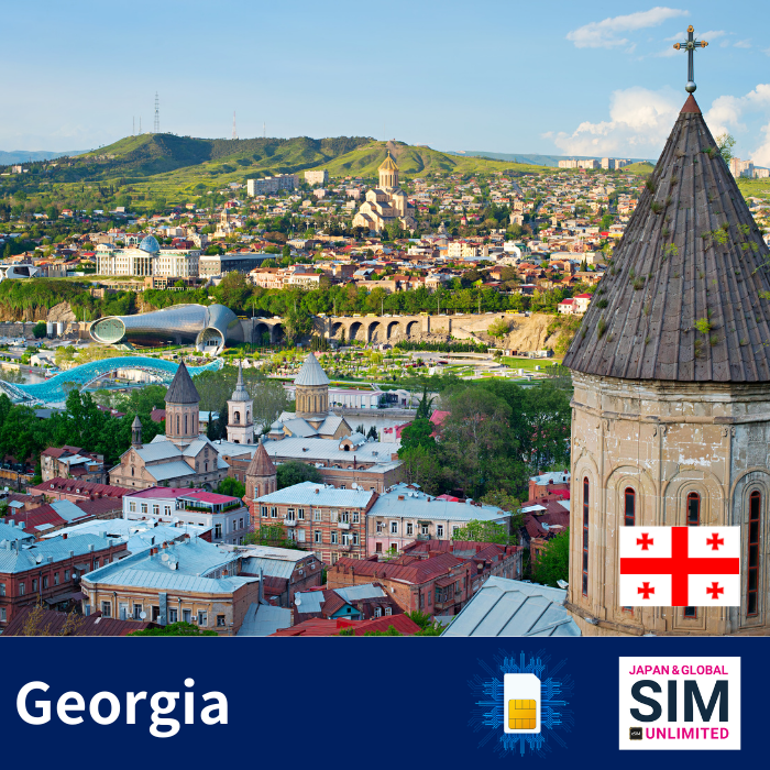 Georgia+ SIM Top-Up-Unlimited Data |JAPAN&GLOBAL SIM