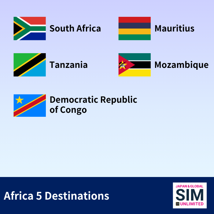 Africa 5 Destinations