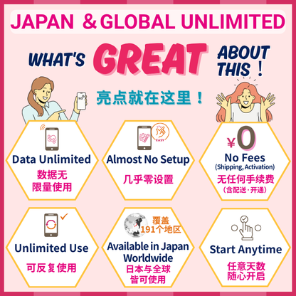 日本 | データ無制限